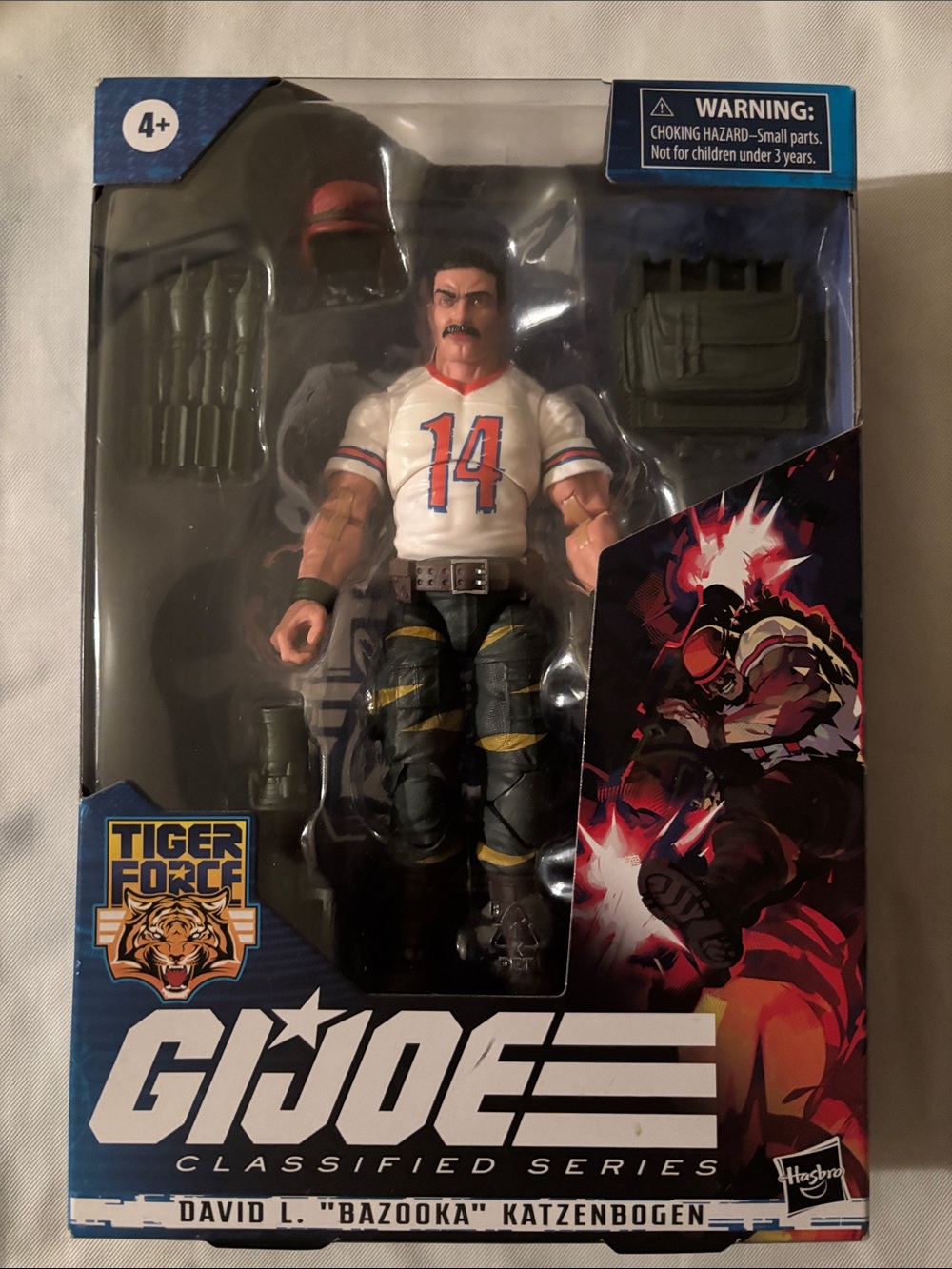G.I JOE Classified Series David L. Bazooka Katzenbogen